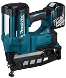 Makita DBN600RTJ 18V Li-ion LXT 16G Finishing Nailer Complete with 2 x 5.0 Ah Li-ion Batteries and Charger Supplied in a Makpac Case