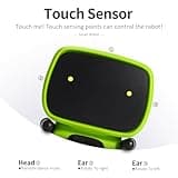 GILOBABY Interactive Smart Robot Toys, Intelligent Robot for Kids, Children Girls & Boys Robotic 3 Years Old Up, Voice Control & Touch Sense, Dance & Sing & Walk, Recorder & Speak Like You