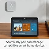 Echo Show 8 (Newest gen) | HD smart touchscreen with spatial audio, smart home hub and Alexa | Charcoal