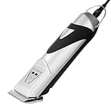 Masterclip Dog Clippers for Cockapoo, Cavapoo, Cavachon, Labradoodle & Poodle. Mains Powered Dog Clippers with #10 & 3mm, 6mm, 10mm, 13mm Comb Guides