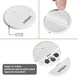 Window Alarm 5 Pack, 125DB Loud Glass Break Sensors, Detects Glassbreak & Vibration, with Adjustable Sensitivity, Fit for Any Window for Indoor Home Office Security