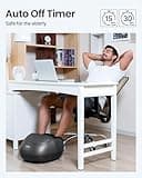 RENPHO Foot Massager with Heat, Shiatsu Foot Massage Machine Deep Kneading, Air Compression - Panel Control (Black)