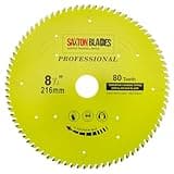 TCT21680TPRO Saxton Professional Range TCT Circular Saw Blade 216mm x 80T x 30mm Bore, 16, 20, 25mm Reduction Rings