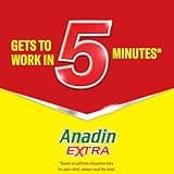 Anadin Painkiller Caplets Extra x16 tablets - Aspirin, Paracetamol, Caffeine