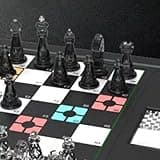 Electronic Chess Board With AI Opponent - 3 Gaming Modes, Magnetic Computer Chess Game Set