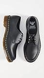 Dr. Marten's 1461 Vegan, Unisex-Adult Lace-Up Flats, Black, 9 UK (43 EU)