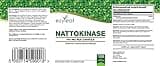 Ezyleaf Nattokinase 100mg 2000 FU | 120 Vegan Capsules | Protein Enzyme from Japanese Natto | No Artificial Ingredients | ISO Certified, Vegan, Dairy & Gluten Free, Non-GMO | Manufactured in The UK