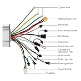 VAYEODEYU Electric Bicycle Kit, 14 Inch E-Bike Conversion Kit Brushless Hub Motor 48V-72V 2000W-3500W 120km/h(60V2500W KIT)