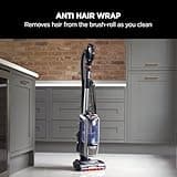 Shark Corded Upright Vacuum Cleaner,0.83L with Anti Hair Wrap Technology & DuoClean, Pet Model, Powered Lift-Away, LED Headlights, Anti-Allergen, 8m Cord, 750W, 2 Attachments, Navy/Orange, NZ801UKT