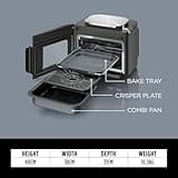 Ninja Combi 12-In-1 Multi-Cooker, Oven & Air Fryer, 12 Cooking Functions, Make 15 Minute* Family-Size Meals, Includes Bake Tray, Pan, & Recipe Guide, Grey, SFP700UK