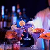 MATANA 48 Premium Plastic Martini Cocktail Glasses, 210ml - Elegant & Reusable - Manhattan, Margarita, Cosmopolitan, Desserts, Mocktails - Cocktail Cups for Weddings, Birthdays, Parties