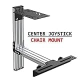 EG STARTS Flight Sim Chair Mounts Center Joystick Chair Mount For T-Flight Hotas 4 & Warthog Flight Stick & T16000M FCS & TCA Sidestick Airbus Edition & VKB Gunfighyrt pro MK 3 Stick