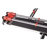 ROJOO 48inch Double Slide Rail Manual Tile Cutting Machine Wide Aluminum Bottom Plate Ceramic Porcelain Tile Cutter Heavy Duty 1200mm RJ1200JCSG