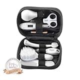 Tommee Tippee Baby Healthcare and Grooming Kit, 9X Essential Newborn Care Items for Home and Travel, Wipe-Clean and Waterproof Travel Case