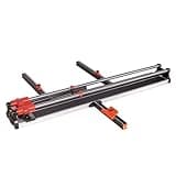 ROJOO 48inch Double Slide Rail Manual Tile Cutting Machine Wide Aluminum Bottom Plate Ceramic Porcelain Tile Cutter Heavy Duty 1200mm RJ1200JCSG