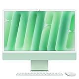 Apple iMac All-in-One Desktop Computer with M4 chip with 8-core CPU and 8-core GPU: Built for Apple Intelligence, 24-inch Retina Display, 16GB Unified Memory, 256GB SSD Storage; Green
