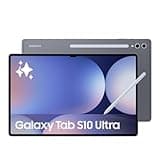 Samsung Galaxy Tab S10 Ultra AI Tablet, Android Tablet, 12GB RAM, 256GB Storage, AMOLED Display, Anti-Reflection, S Pen Included, Moonstone Blue, 3 Year Manufacturer Extended Warranty (UK Version)