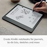Kindle Scribe (2022 release) - 32 GB, the first Kindle and digital notebook, all in one, with a 10.2" 300 ppi Paperwhite display, with built-in notebook summarisation. Includes Premium Pen