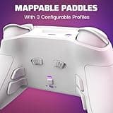 PDP Victrix Pro BFG Wireless Gaming Controller for Playstation 5 / PS5, PS4, PC, Modular Gamepad, Remappable Buttons, Customizable Triggers/Paddles/D-Pad, PC App White