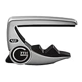 G7th Performance 3 6 String Silver Guitar Capo - Groundbreaking Tension Control & Adaptive Radius Technology - The Perfect Capo for Acoustic Guitar and Electric Guitar, UK Designed Excellence