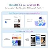 Blackview WAVE 9C Smart Android Phone,4G Sim-Free & Unlocked Mobile Phones, 12GB+64GB/2TB, Android 15 Phone 13MP+8MP AI Camera, 5000mAh/10W, Fingerprint/Eye Comfort Mode, 5G WiFi/GPS/OTG Smartphone