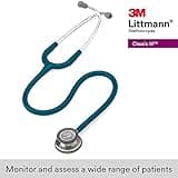 3M Littmann Classic III Monitoring Stethoscope, Caribbean Blue Tube, 69 cm, 5623