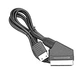 1.8M RGB Scart Cable For Sony Playstation PS1 PS2 PS3 TV AV Lead Replacement Connection Game Cord Wire for PAL/NTSC Consoles AV MULTI OUT-Not for HDMI