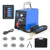 Plastic Welder Kit, 220V Plastic Welding Machine with 600pcs Hot Staples Car Bumper Repair Kit with 5-Level Adjustable Power for Car Plastic Crack Repair