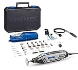 Dremel 4250 Rotary Tool 175 W, Multitool Kit with 3 Attachments 45 Accessories, 175W Motor with Electronic Feedback, Variable Speed 5.000-35.000 RPM
