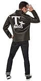 Rubies 820768 Grease, T-birds Costume Jacket historical_&_period Adult, Solid, Black, One Size