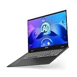 MSI Prestige 16 AI Studio (B1VFG-034UK), 16" 16:10 QHD+ panel, Latest Intel® Core Ultra 7 155H, RTX4060, 32GB, 1TB SSD, Intel Wi-Fi 7BE, Windows 11 - Stellar Gray