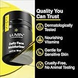 Lumin - Daily Face Moisturizer for Men - Mens Face Lotion, Men's Skin Care, Ideal for normal & combination skin, 50ml, 1-Pack