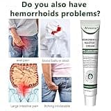 Hemorrhoid Cream 20g - Helps Relieve Discomfort and Soothe Itchy Hemorrhoids, Shrinks Hemorrhoids - Maximum Pain