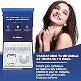 Mr.Whitener LED Teeth Whitening Kit, Dentists Recommended, Enamel Safe, Professional Pap Tooth Whitener for Sensitive Teeth, Professional 8 Refill Teeth Whitening Gel Pods 33.6ml, Remove Teeth Stains