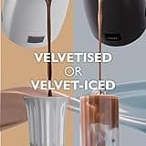 Hotel Chocolat Velvetiser - In-Home Hot Chocolate Machine - Barista-Grade Hot Chocolate Maker - Copper Edition - Complete Starter Kit - 2 Ceramic Podcups & 10 Single-Serve Sachets