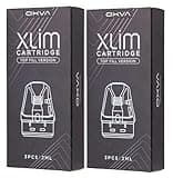 OXVA Xlim V3 pods Compatible with OXVA XLIM Pro and XLIM SE Kits No Nicotine Pack of 3 (1.2ohm 2 Pack)