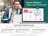 Kaspersky Total Security 2021 | 5 Devices | 1 Year | Antivirus, Secure VPN and Password Manager Included | PC/Mac/Android | UK Activation Code by Post