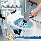 Mieaoll Toilet Unblocker, Toilet Unblocker Heavy Duty, Drain Unblocker Tool, for Bathroom Toilet Sink Floor Use