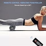 KINGFIT VF2 Vibrating Foam Roller 5 Speed Electric Remote Control Foam Roller Physical Deep Tissue Massage Exercise Recovery Muscle