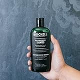 Brickell Men's Daily Strengthening Shampoo for Men, Natural and Organic Featuring Mint and Tea Tree Oil To Soothe Dry and Itchy Scalp, Sulfate Free and Paraben Free, 236 ml, Scented