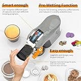 19 Bar 5in1 Multicapsule Espresso Coffee Machine for Nespresso/Dolce Gusto/LAVAZZA A MODO MIO Capsule and Ground/ESE Coffee Pods EM-308A (Grey)