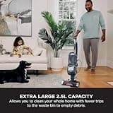Shark Anti Hair Wrap Plus Upright Corded Pet Vacuum, 2.5L, Powered Lift-Away, Anti-Allergen Seal, Hard Floor & Carpet Mode, 750W, 8m Cord, Multi-Surface & Pet Hair Tools, Smoky Grey, NZ780UKT