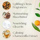 Nurture by Nature Relax & Uplift Pamper Gifts for Women – 6 Piece Luxury Spa Gift Set with Soap, Body Scrub, Hand Cream & More – Vegan & Cruelty Free Self Care Kit, Relaxation Gifts for Her & Mum