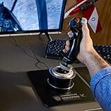 Thrustmaster Hotas Warthog - Dual Throttle and Control Stick with H.E.A.R.T HallEffect AccuRate Technology for PC