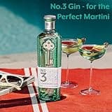 No.3 London Dry Gin With Gift Box, Voted Best Gin in The World 4 Times, Great For Cocktails Including Martini, Cocktail Mixer for Negroni, 46% ABV,70cl