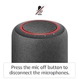 Echo Studio (Newest gen) | Our best-sounding Wi-Fi and Bluetooth smart speaker ever | Dolby Atmos, spatial audio, smart home hub and Alexa | Charcoal