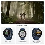 Garmin Forerunner 255 GPS 46mm Running Smartwatch, Lightweight, Advanced Training & Insights, Safety & Tracking Features, up to 14 days Battery Life, Slate Grey
