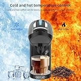 19 Bar 5in1 Multicapsule Espresso Coffee Machine for Nespresso/Dolce Gusto/LAVAZZA A MODO MIO Capsule and Ground/ESE Coffee Pods EM-308A (Grey)