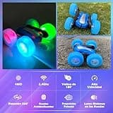 Rodzon Remote Control Cars for Kids Toys 6+ Years Old Boys,Stunt Cars Wheel Lights Rc Car,Christmas Birthday Gift Boy Girls Age 6+ Years (Blue)