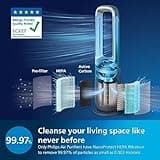 PHILIPS Air Performer 3-in-1: Purifier, Heater & Cooling Fan – Cleans 70m², Removes 99.97% of Allergens and Pollutants. HEPA Filter, Smart Sensors, Alexa, App. Quiet & Energy Efficient (AMF870/35)